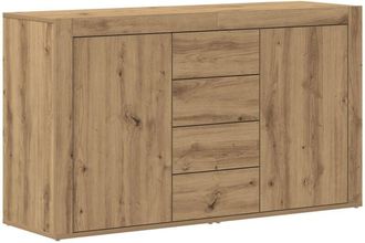vidaXL Sideboard Artisan oak 120 x 36 x 69 cm Engineered wood vidaXL