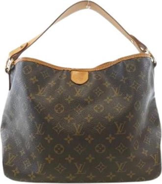 Louis Vuitton Pre-owned Shoulder Bags, female, Brown, Size: ONE SIZE Pre-owned Monogram Delightful Shoulder Bag