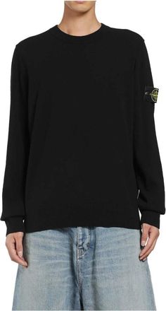 Stone Island Hombre, Jerseys, Negro, Talla: 2XL