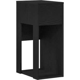 vidaXL Vidaxl - Supporto a Torre per Computer con Cassetto Nero 30x44x74 cm