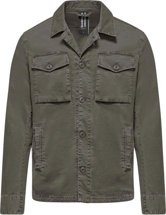 Bomboogie Field Jacket - Heren - Jassen - Grijs - Maat: 2XL Gabardine