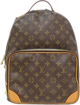 Louis Vuitton Pre-owned Vintage Monogram Rugzak - Dames - Vintage Rugzakken - Bruin - ONE Size - Vintage
