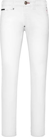 Philipp Plein Denim Super Straight Cut Iconic Plein