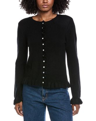 CeCe by Cynthia Steffe Cece Ruffle Edge Cardigan
