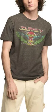 Lucky Brand Journey Tapes Graphic T-Shirt in Beluga at Nordstrom, Size Medium