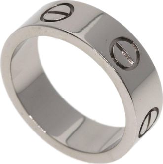 Cartier White Gold (18K) Band Ring (Pre-Owned)