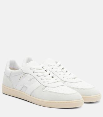Hogan Hogan H641 leather and suede sneakers