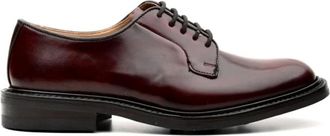 Trickers Bobby Derby Schoenen - Heren - Nette schoenen - Rood - 42 1/2 EU - Leer - Schoenen