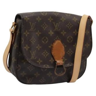 Louis Vuitton Tweedehands Canvas Louis Vuitton tassen - Dames - Pre-owned - Bruin - Maat: ONE Size Leer