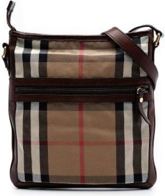 Burberry Borsa a tracolla in tela Pre-owned - - Pre-owned - Donna - Beige - ONE SIZE