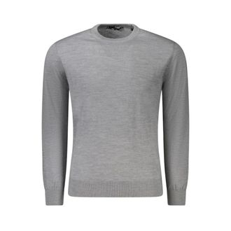 Guess Heren, Truien, Grijs, Maat: L Wol