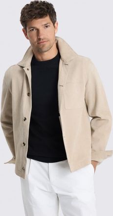 Moss Sand Suede Shacket