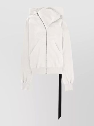 Rick Owens mountain hooded sweatshirt drawstring kangaroo pocket
