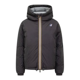 K-Way K-Way, Down Jackets, female, Black, Size: 4XL Le Vrai 4.0 Albine Heavy Warm