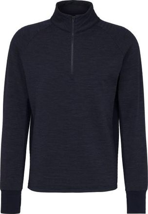 Stoic MerinoFleece260 FlenSt. II Half Zip Merinopullover f&uuml;r Herren | blau