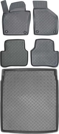 OEM Juego De Alfombrillas Para Coche Y Maletero Para Volkswagen Passat Cc Fastback (2008-2012)
