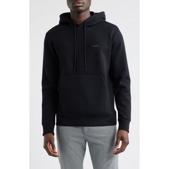 BOSS Soody Hoodie in Black at Nordstrom, Size Xx-Large