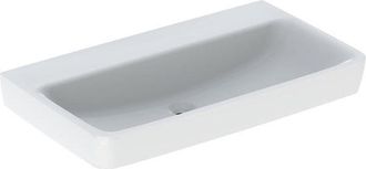 Keramag Keramag - Geberit Renova Plan, Lavabo, 85x48 Cm, Sin Agujero Para Grifo