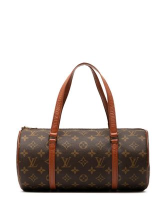 Louis Vuitton Borsa a mano Papillon 30 con monogramma 1987 - Marrone