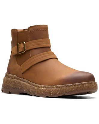 Clarks Noralyn Strap Leather Bootie