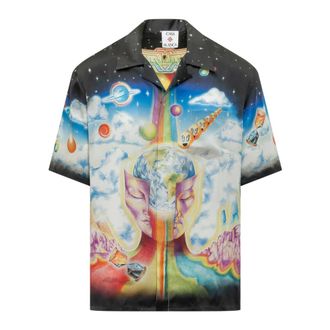 Casablanca The Essential Shirt - Heren - Korte mouwen Overhemden - Veelkleurig - M - Overhemden
