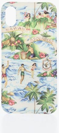 Dsquared2 Patterned HAWAII IPhone X Cover size Unica