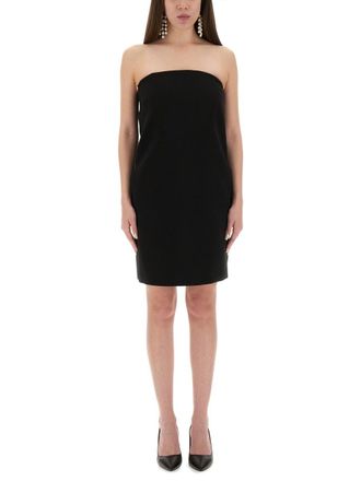 Moschino Womens Bandage Sheath Dress - Black - Size EU 38 (Womens)