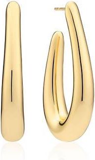 Sif Jakobs Jewellery Earrings Goccia Pianura Piccolo in 18K Gold Plate at Nordstrom, Size Large
