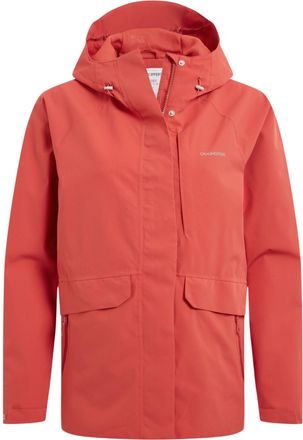 Craghoppers Womens/Ladies Caldbeck ll Waterproof Jacket (Compote Red) - Orange - Size 12 UK