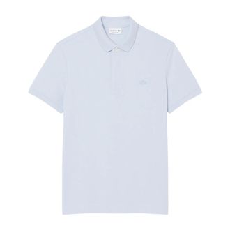 Lacoste Heren, Tops, Blauw, Maat: M Piqu&eacute;