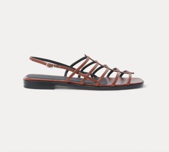 Rachel Comey Womens Grain Flat In Brown