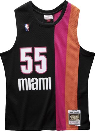 Mitchell & Ness Maglia da basket NBA Heat 05 Jason Williams - Nero