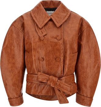 Andamane Zarina Trench E Impermeabili Marrone-Donna