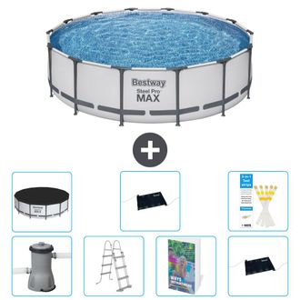 Bestway Piscina Bestway Steel Pro Max Redonda - 427x122 Cm - 8-piezas S562
