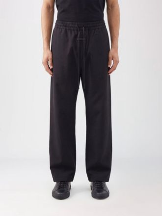 Fear of God Cotton Track Trousers with Elasticated Drawstring Waist