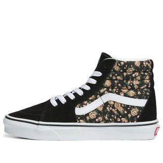 Vans Sk8-Hi Rose Dreams Shoe Black White VN0005U9BZW