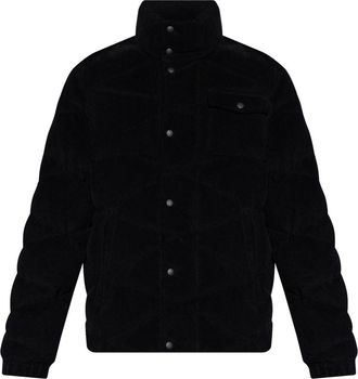 Moncler Kaver jacket - men - Cotton/Recycled Polyamide/Down/Feather - 52 - Black