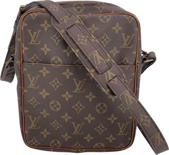 Louis Vuitton Louis Vuitton Vintage Stoffen Crossbody Tas Marceau Messenger
