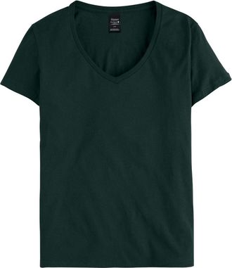 Hanes Perfect-T Womens V-Neck T-Shirt
