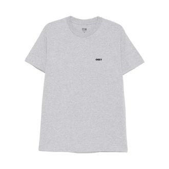 Obey T-Shirts, male, Gray, Size: XL I Will Tee