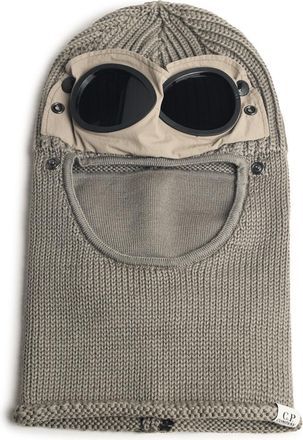 C.P. Company CP Company bivakmuts Goggle in beige wol