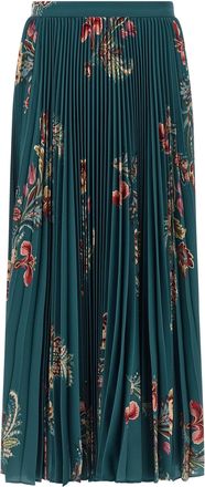 Etro Pleated Skirt Gonne Multicolor-Donna