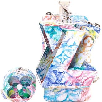 Louis Vuitton Lv Block Limited Edition Monogram Pastel Multicolor (Authentic Pre-Loved)