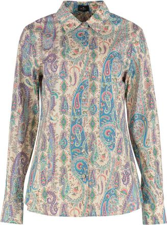 Etro Multicolor Regular Paisley Shirt