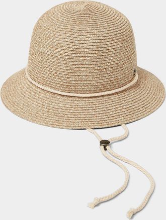 Canadian Hat Womens Corded straw-like cloche