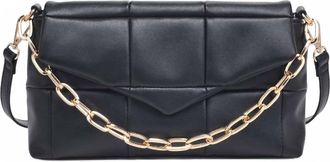Urban Expression Womens Claudine Crossbody Bag In Black