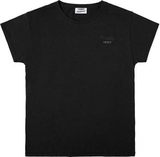 Freddy T-shirt donna regular fit con manica ad aletta