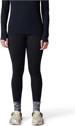 Mountain Hardwear Butter Uptm Tight Womens Clothing Black : LG R, Polyester