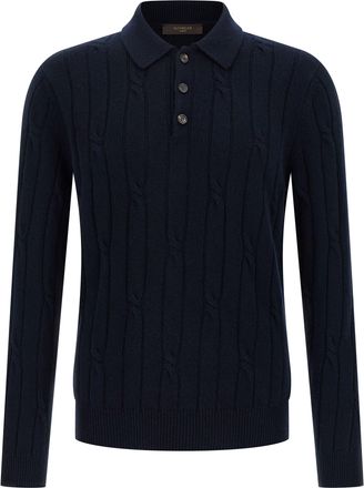 Zanone Cashmere Polo Shirt