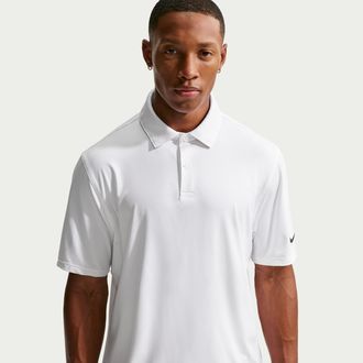 Nike Mens Velocity Dri-FIT Golf Polo in White | IQ6689-100